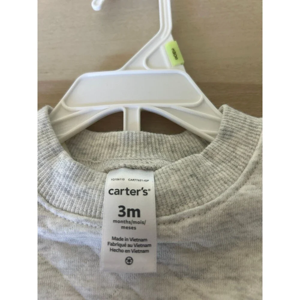 Carters Baby Girl 3 Piece Set Sz 3 M